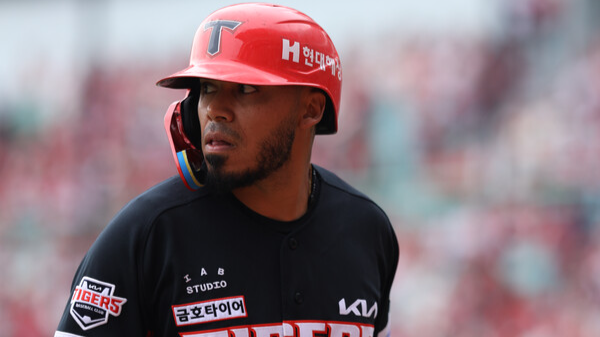 KIA 타이거즈의 새로운 외인 타자 헤럴드 카스트로. KIA 타이거즈 제공
