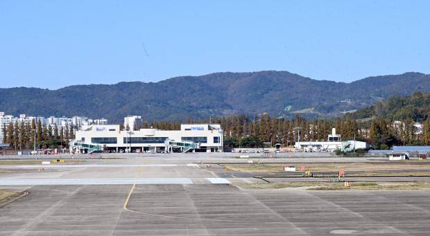광주공항 전경