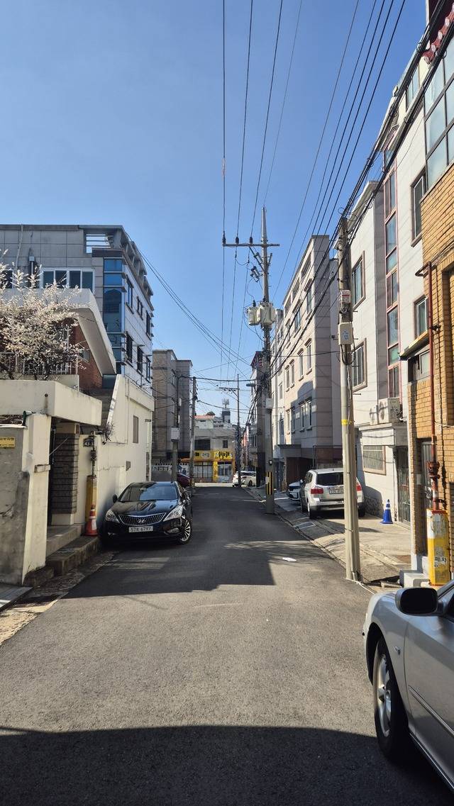 송현1동 단독주택이 밀집한 골목 안, 대낮임에도 인적이 끊겼다. 권종민 기자