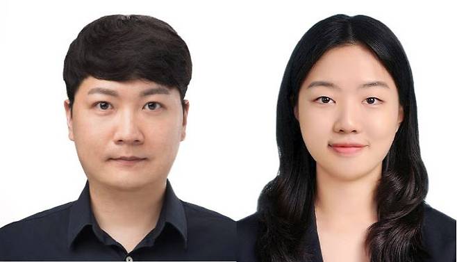 (왼쪽부터)김상필 고려대 인공지능학과 교수(교신저자), 인수민 고려대 대학원 인공지능학과 석사과정(제1저자). (사진=고려대)