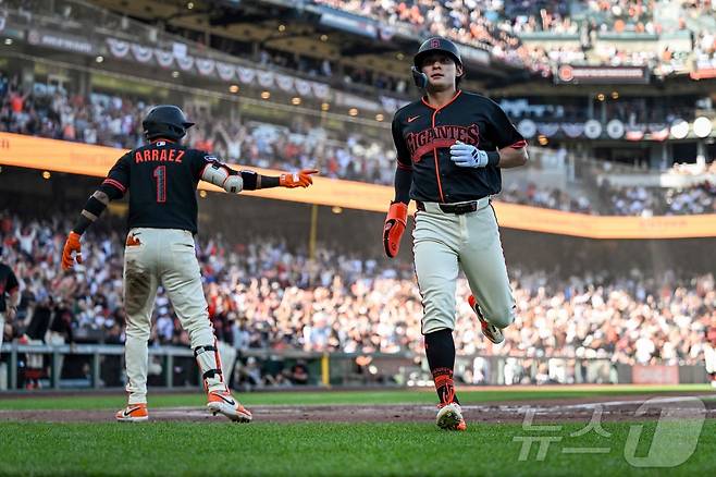 MLB 샌프란시스코 이정후. ⓒ AFP=뉴스1
