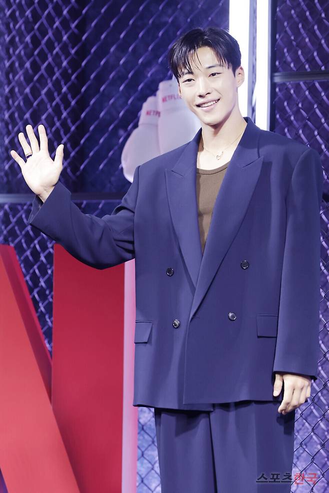 넷플릭스 시리즈 '사냥개들' 시즌2 제작발표회에 참석한 배우 우도환. 2026. 3.31 ⓒ이혜영 기자 lhy@hankooki.com