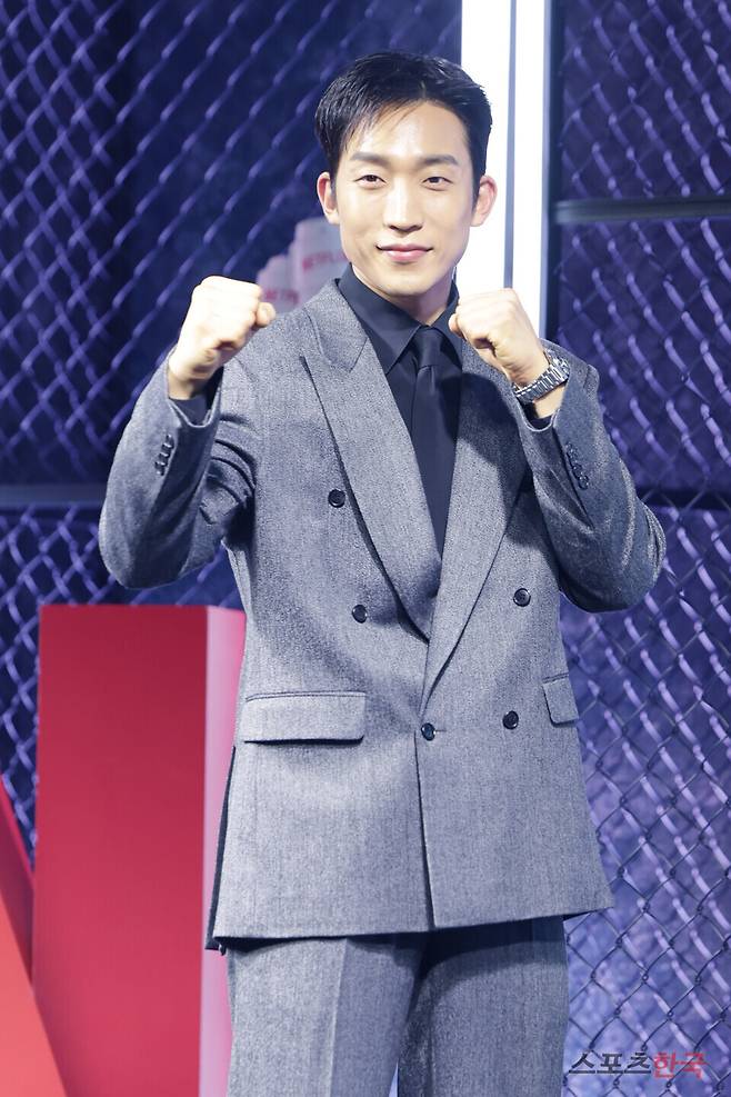 넷플릭스 시리즈 '사냥개들' 시즌2 제작발표회에 참석한 배우 이상이. 2026. 3.31 ⓒ이혜영 기자 lhy@hankooki.com