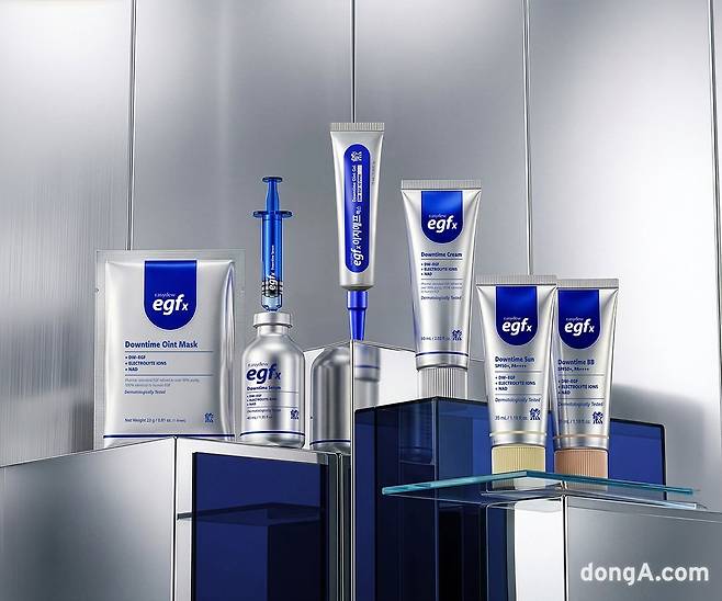 대웅제약 이지듀 EGFx 6종. 이지듀 제공