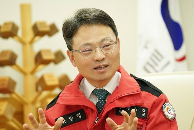 박은식 산림청장.