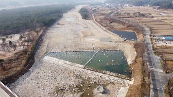 강원도 속초 지하수 저류댐 (한국농어촌공사)