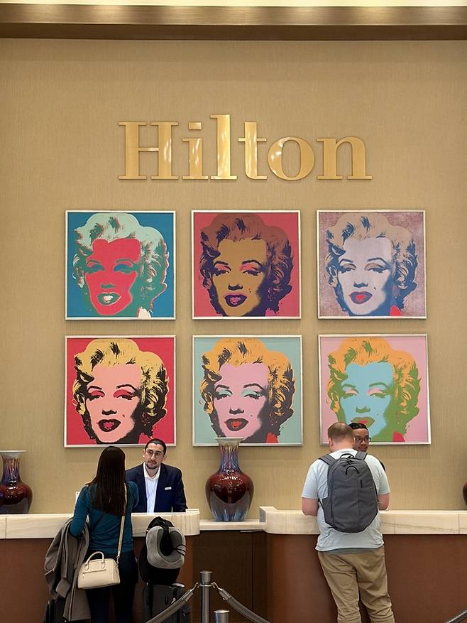 호텔 로비 / 사진=권효정 여행+ 기자