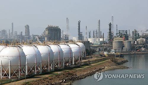 여수 석유화학산단 [연합뉴스 자료사진]