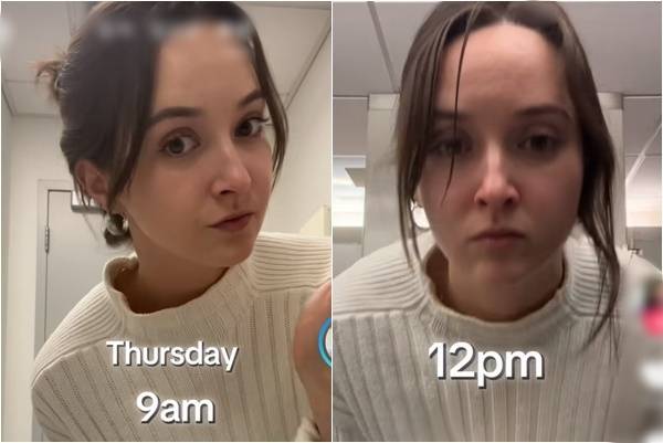 “사무실 공기 때문에 외모가 망가진다”는 주장이 소셜미디어를 중심으로 확산되며 직장인들의 공감을 얻고 있다. 틱톡(@noadonlan) 캡처