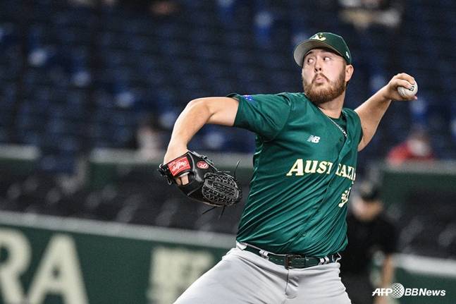 WBC에 호주 국대로 나갔던 오러클린. /AFPBBNews=뉴스1