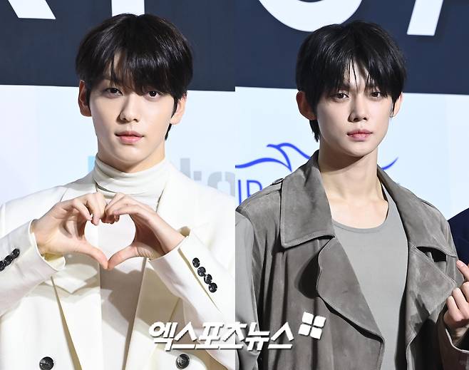 TXT 멤버 수빈, 연준. 엑스포츠뉴스 DB.