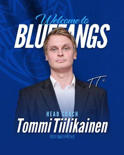 삼성화재 새 사령탑에 선임된 틸리카이넨 [삼성화재 제공. 재판매 및 DB 금지]