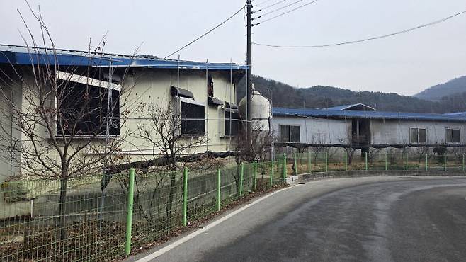 세종시 부강면 등곡3리에 위치한 충광농원. (사진=이은지 기자)