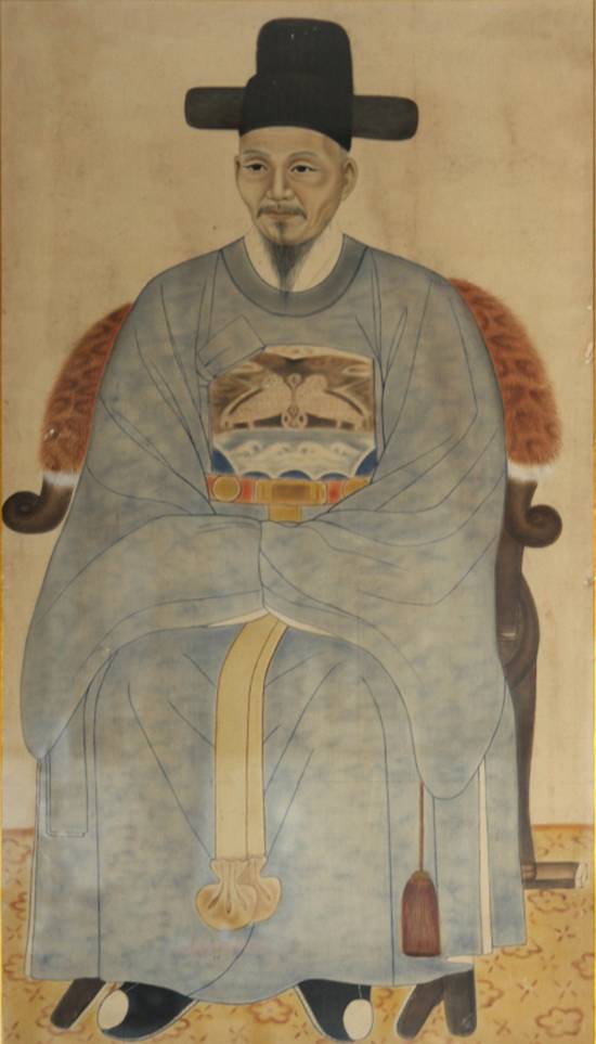 수은 강항 영정 <수은 강항선생 기념사업회 제공>