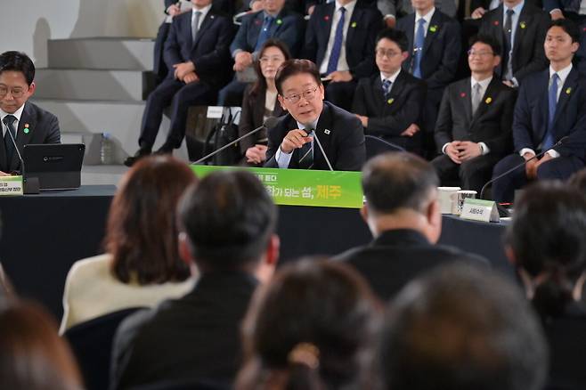 30일 열린 제주 타운홀미팅 현장 / 사진=제주도청출입기자단