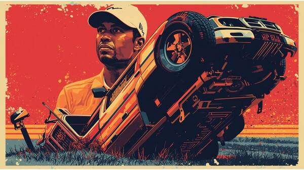 벌써 몇 번째인가, 타이거 우즈(사진=캔바 생성 이미지)