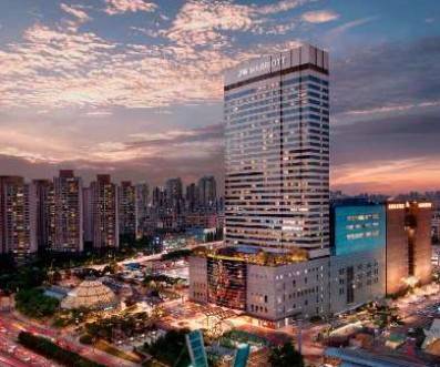 클럽 메리어트 참여 호텔 중 하나인 JW 메리어트 호텔 서울 야경. [출처=메리어트 인터내셔널]