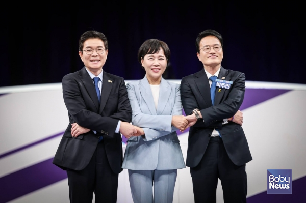 더불어민주당 정원오, 전현희, 박주민 서울시장 예비후보. ⓒ더불어민주당