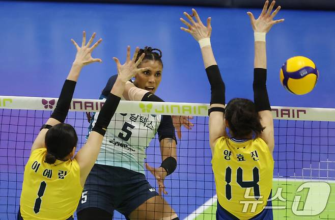 GS칼텍스 지젤 실바.ⓒ 뉴스1 김영운 기자