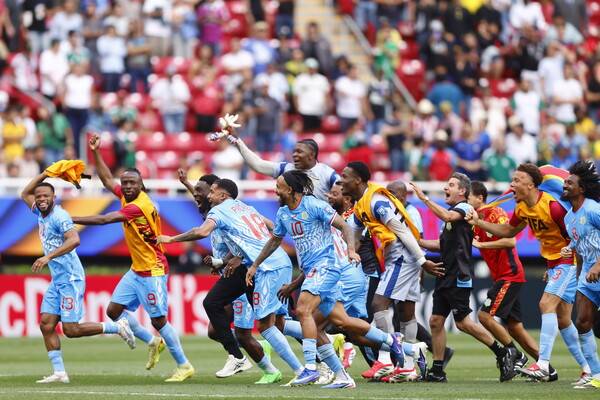콩고민주공화국 축구 대표팀. ⓒ연합뉴스 AFP