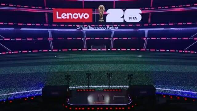 레노버는 올해 6월 열리는 피파 월드컵 공식 기술 파트너사로 참여한다.