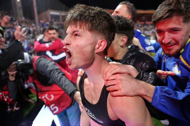 2026 북중미 월드컵 본선 진출에 성공한 보스니아헤르체고비나. 사진=AP 연합뉴스