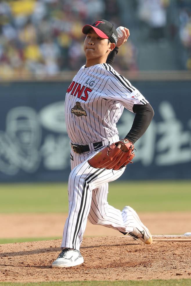 LG 우강훈. 사진=구단 제공