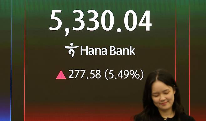 4월 첫날인 1일 코스피가 전날 보다 277.58오른 5330.04로 시작했다. 이날 오전 환율은 1500원대에서 거래되고 있다.