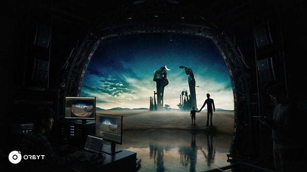 ORBYT SHOWROOM 내부 공간 콘셉트 이미지 (사진 제공=바우어랩)