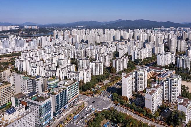 동탄신도시 전경. 화성시 제공