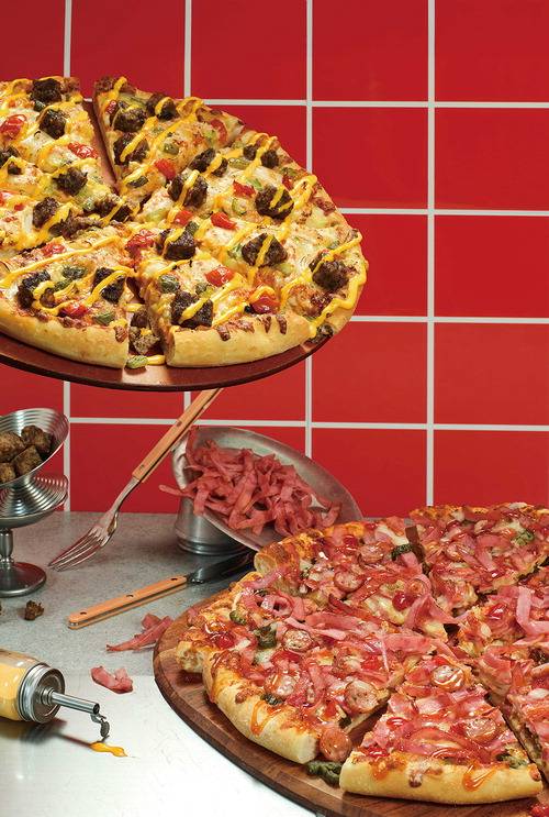 도미노피자 아메리칸 클래식 2종.  도미노피자