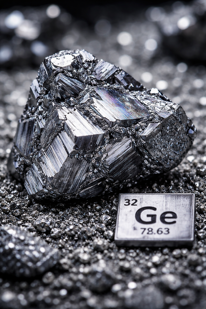 원소 기호 32번 게르마늄 이미지.[챗GPT 생성]