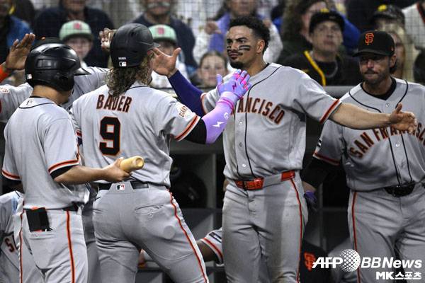 샌프란시스코는 전날과 동일한 라인업으로 경기한다. 사진=ⓒAFPBBNews = News1