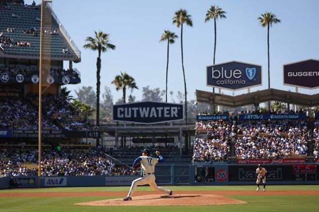 메이저 리그 LA 다저스의 홈 구장인 다저 스타디움. 연합뉴스