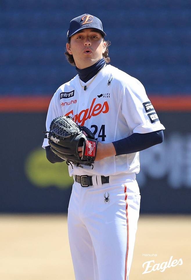 ▲ 오웬 화이트 ⓒ한화 이글스