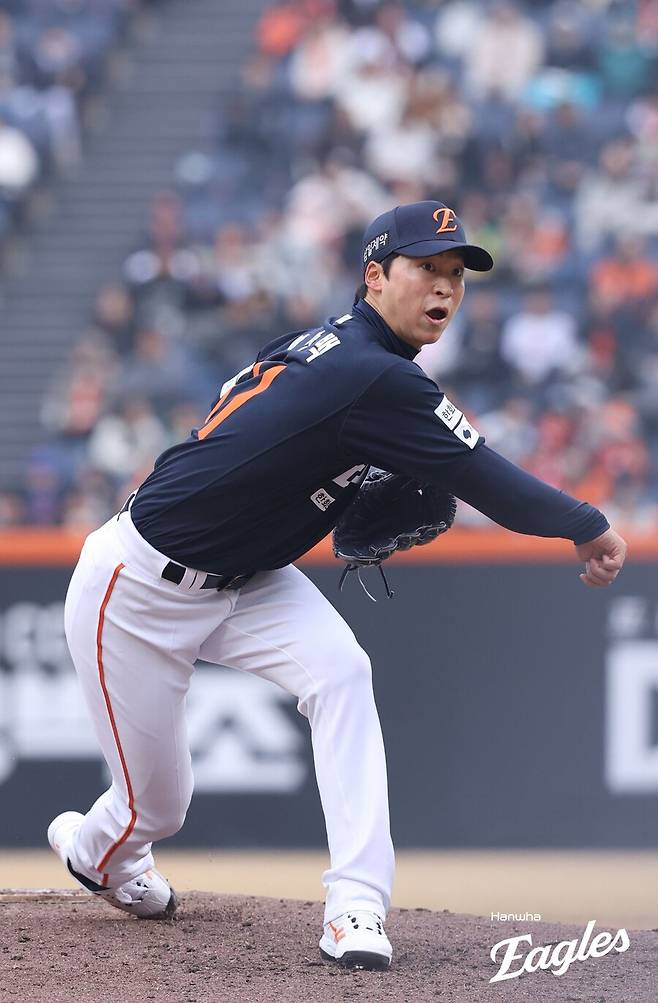 ▲ 엄상백 ⓒ한화 이글스