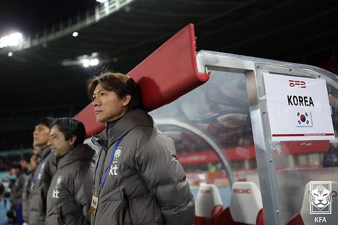 홍명보 축구 국가대표팀 감독. /사진=대한축구협회 제공