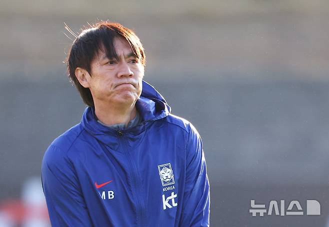 홍명보 한국 축구대표팀 감독. /사진=뉴시스