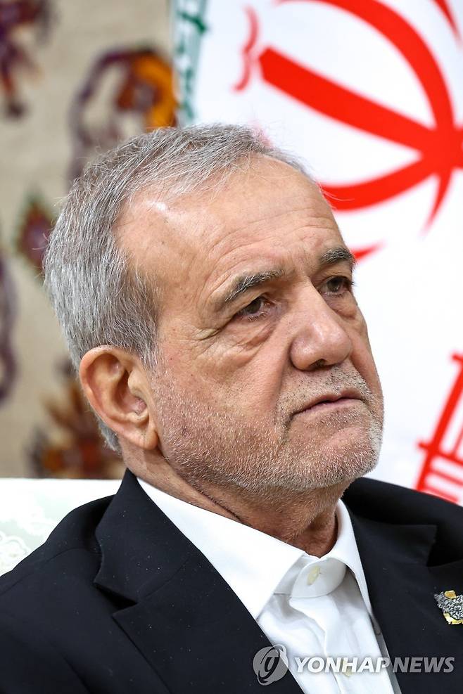 마수드 페제시키안 이란 대통령 연합뉴스 자료사진