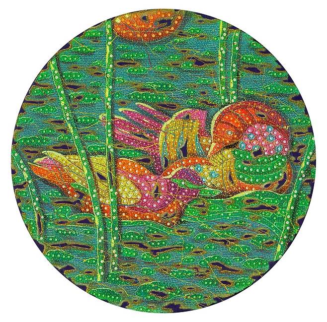 진더펑, 파동-사랑의 계면, 2019. <아트센터 화이트브럭 제공>