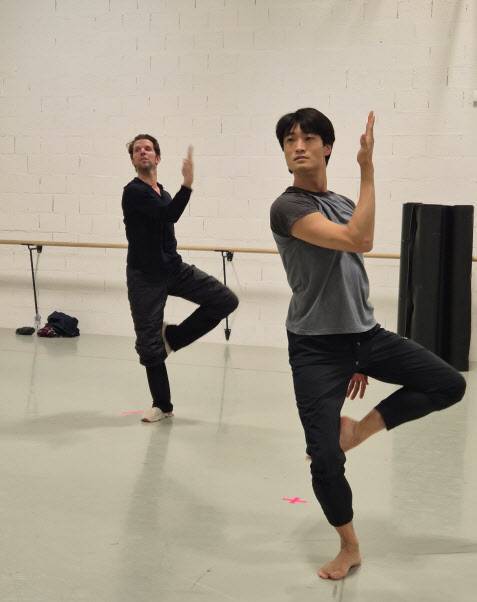 김기민의 볼레로 리허설 장면(사진=인아츠프로덕션)