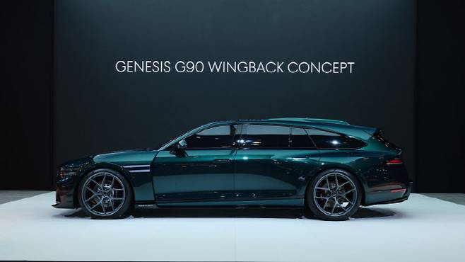 G90 윙백 콘셉트'(사진=제네시스)