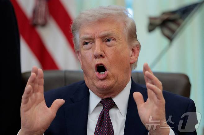 도널드 트럼프 미국 대통령. 2026.03.31 ⓒ 로이터=뉴스1