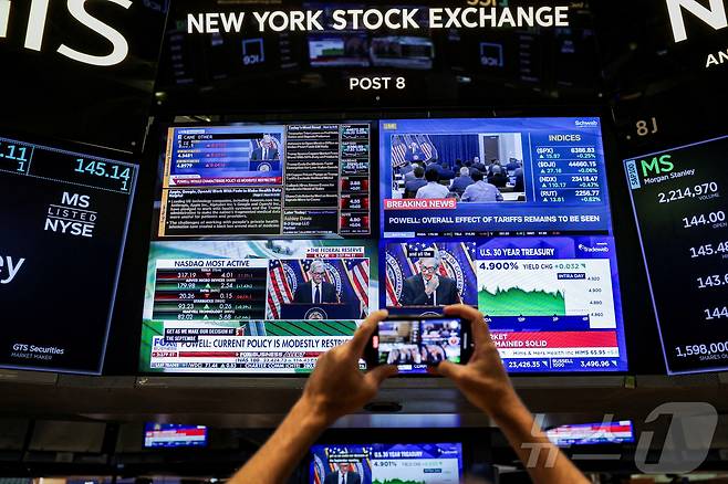 뉴욕증권거래소  ⓒ 로이터=뉴스1