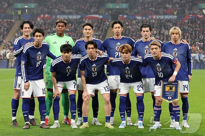 일본 축구대표팀 ⓒ AFP=뉴스1