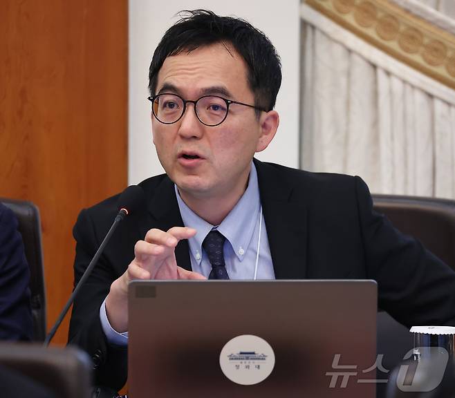 구자현 검찰총장 직무대행이 지난 2월 10일 청와대에서 열린 국무회의에서 발언을 하고 있다. 2026.2.10 ⓒ 뉴스1 허경 기자