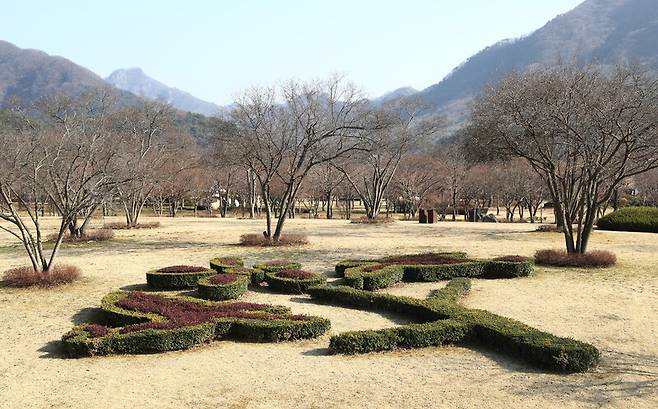 정읍 \'내장산 단풍 생태공원\' 풍경. 박미향 기자