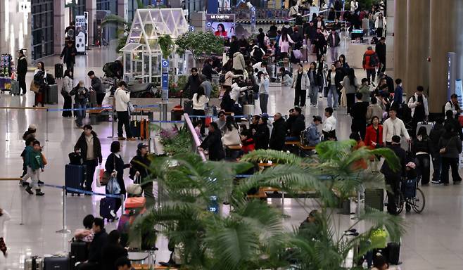 인천국제공항 제1여객터미널 입국장/사진=뉴스1