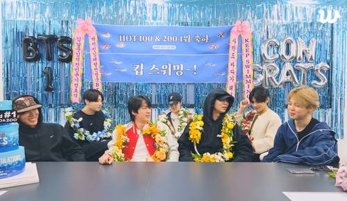 그룹 방탄소년단 위버스 라이브 [위버스 제공. 재판매 및 DB 제공]