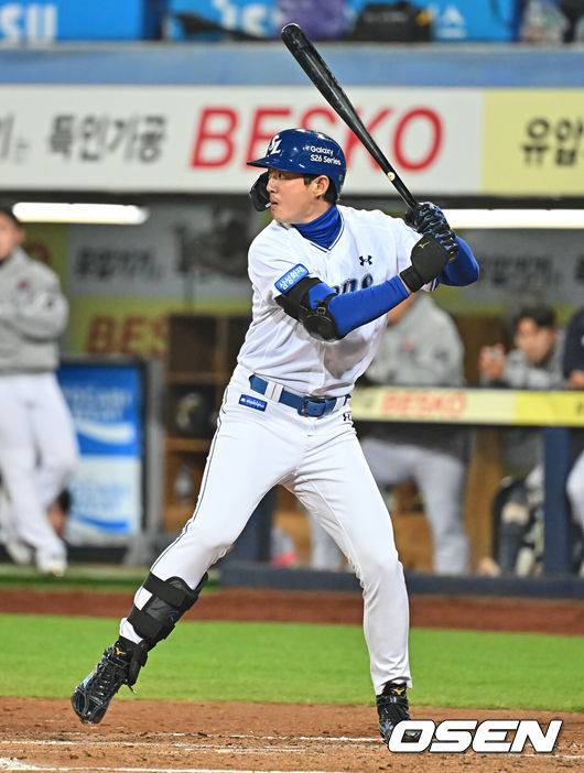 [OSEN=대구, 이석우 기자] 삼성 라이온즈 구자욱 096 2026.04.01 / foto0307@osen.co.kr